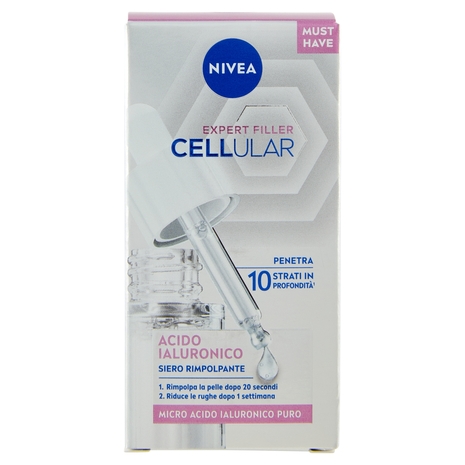 Nivea Cellular Expert Filler Acido Ialuronico Siero Rimpolpante 15 ml